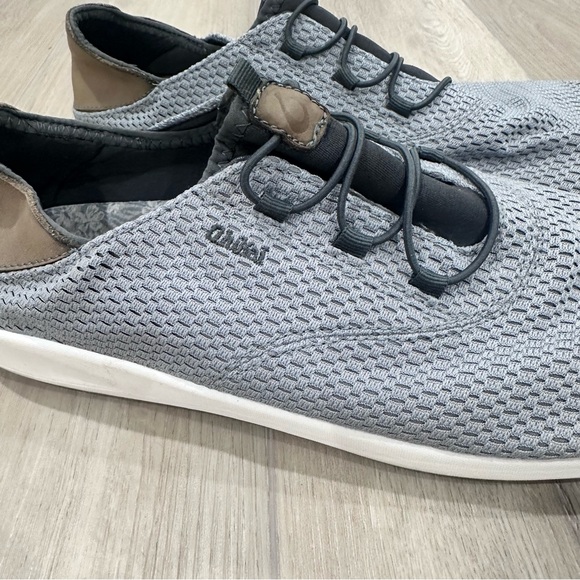 Olukai Men’s Alapa Li sneaker shoes in Tradewind Grey size 12 - Picture 3 of 6